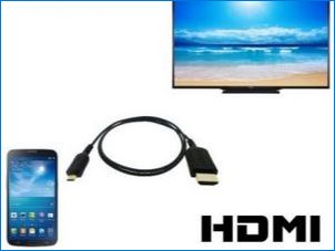 Как да свържете телефона с телевизора чрез HDMI?