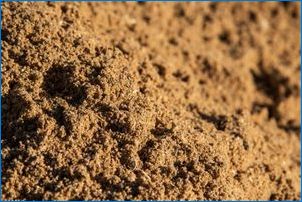 Характеристики на голям пясък и неговия обхват