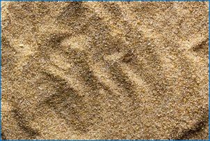 Характеристики на речния пясък