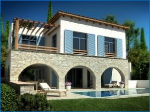 Средиземноморски стил в интериора и екстериора на къщата