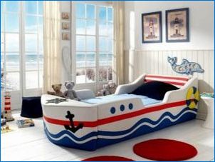 Легло за бойлер под формата на кораб