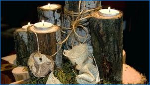 Свещници от дърво: сортове, препоръки за избор