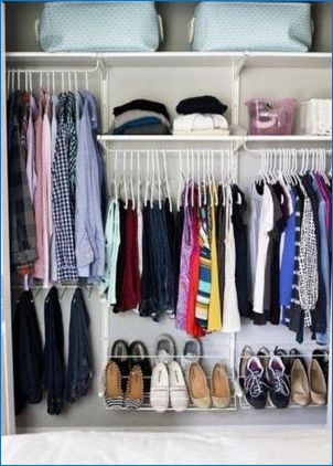 Запълване на шкафове и гардероб