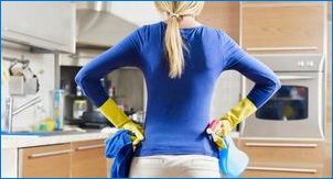 Как да почистите шевовете между плочките в кухнята?