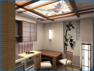 Стилни кухненски интериорен дизайн идеи в японски стил