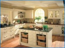 Ъглов мебел в кухнята: сортове и избор