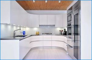Опции за дизайн на кухня с площ от 14 квадратни метра. М