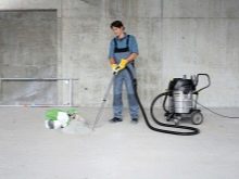 Изберете индустриален прахосмукачка за бетон прах