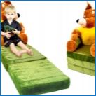 Детска седалка под формата на мека играчка: функции, разновидности и избор