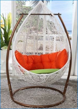 Плетени мебели за вилата: красиви опции в интериорен дизайн