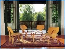 Столове от шперплат за домашни и летни вили