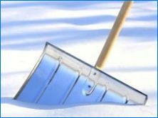 Метални снежни лопати: видове и съвети за употреба