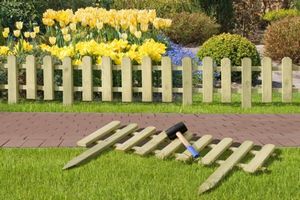 Изберете огради от тревни площи