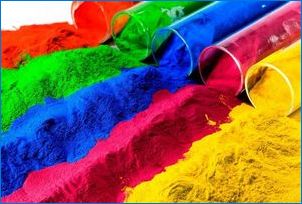 Характеристики на процеса на оцветяване на праховата боя