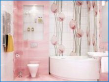 Плочки в различни стилове на банята
