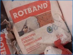 Мазителни смеси Knauf Rotband: Спецификации и сортове