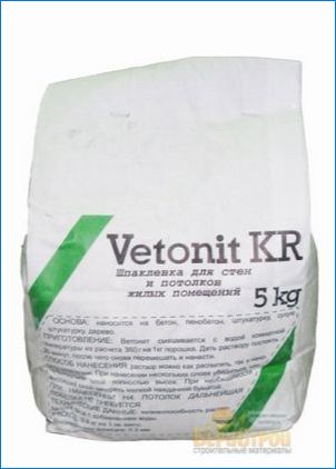 Vetonit KR: Описание и характеристики на продуктите