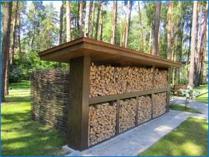 Характеристики на Canopies за дърва за огрев
