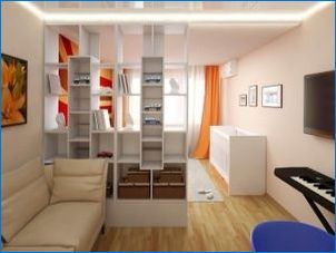 Проектиране на спалнята с площ от 18 кв.м. М