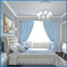 Спалня в сини тонове