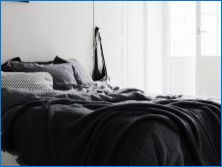 Блек спално бельо: характеристики на избор и употреба