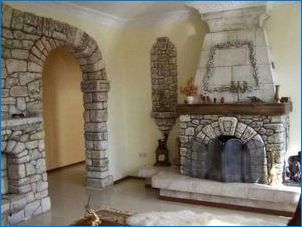 Украса арки с декоративен камък