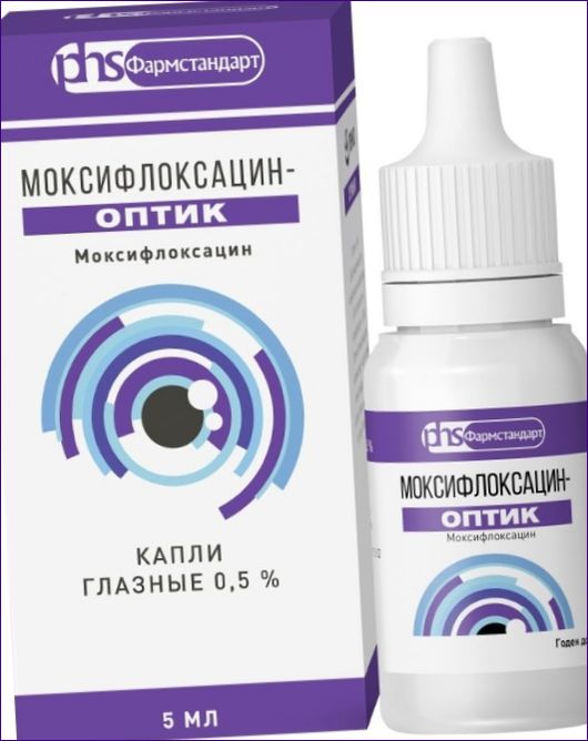 Моксифлоксацин (Vigamox)