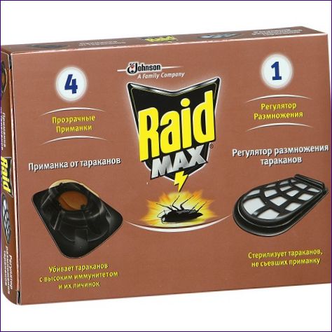 Лекарството срещу хлебарки Raid 