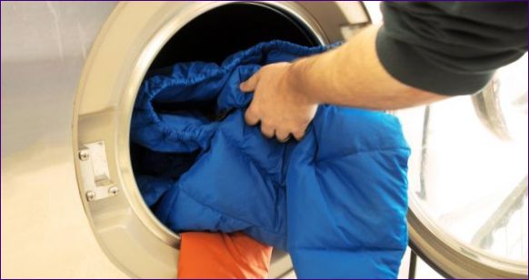 Как да изсушим пухеното яке