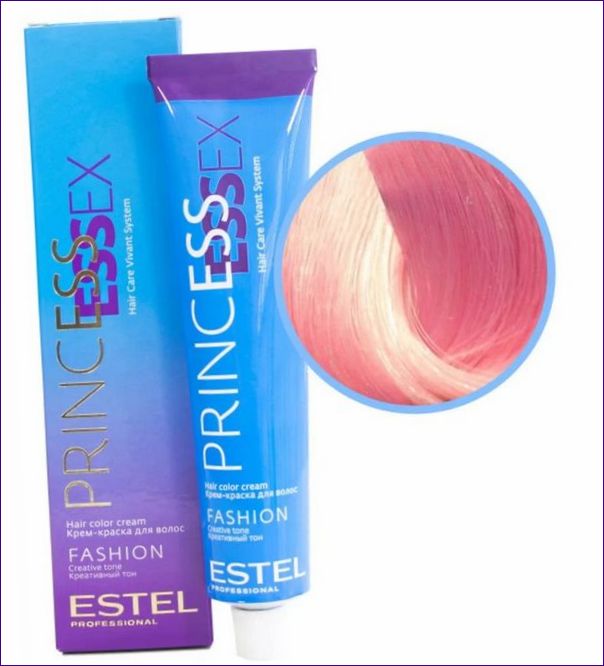 Estel Princess Professional Essex Fashion Hair Cream Dye Pink
