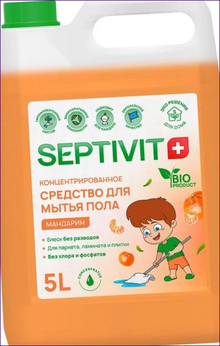 Концентриран почистващ препарат SEPTIVIT Tangerine