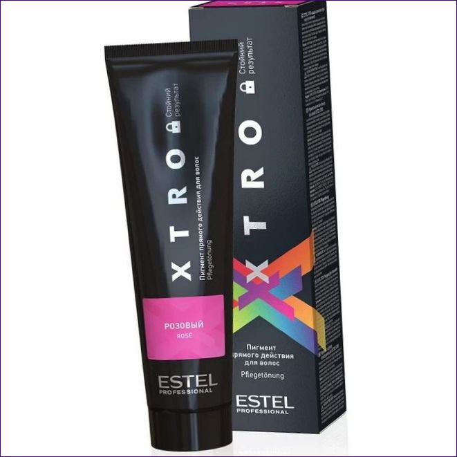 Estel Professional Пигмент за тониране на коса с директно действие X-Tro black pink