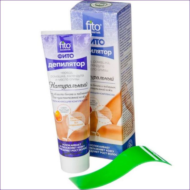 Fito Cosmetic Депилатоар с успех, лайка, невен и зехтин за чувствителна кожа с овлажняващ комплекс (2).webp