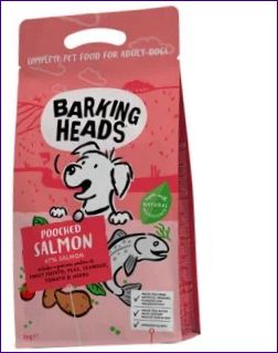 Беззърнеста храна за кучета Barking Heads, със сьомга и картофи