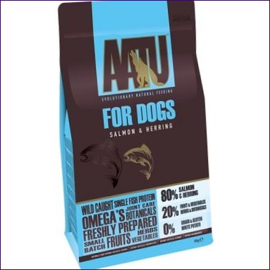 AATU Храна за възрастни кучета със сьомга и херинга