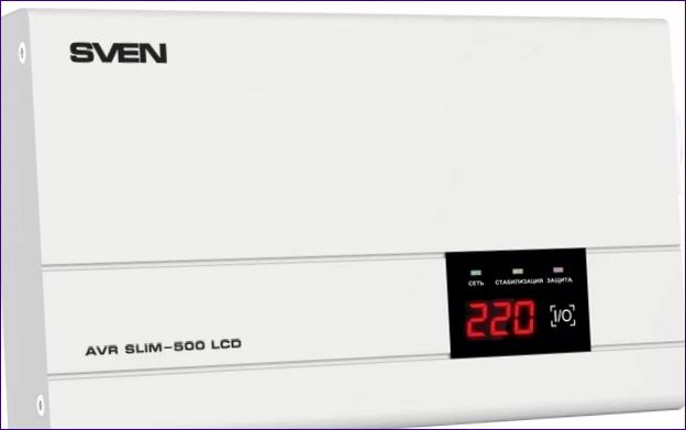Sven AVR S</p> <li></div> <p>M-500 LCD 0.5kVA / 400W