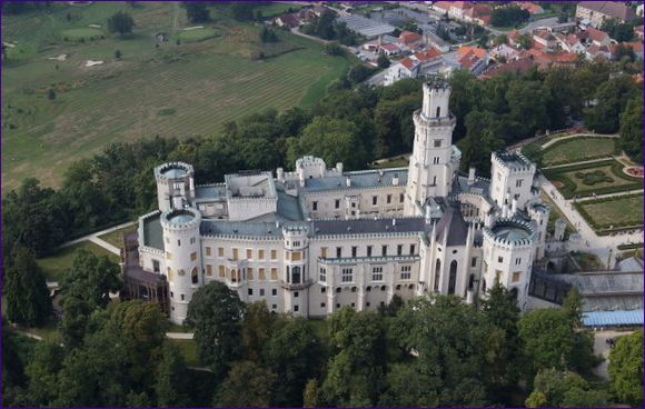 Замъкът Hluboka nad Vltavou, Чехия