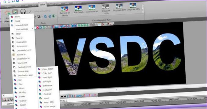VSDC Безплатен видеоредактор