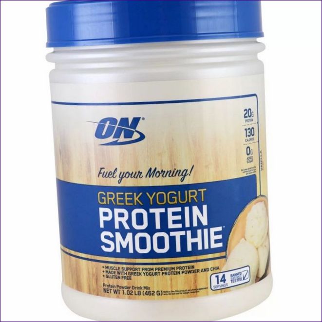 Optimum Nutrition Протеиново смути с гръцко кисело мляко