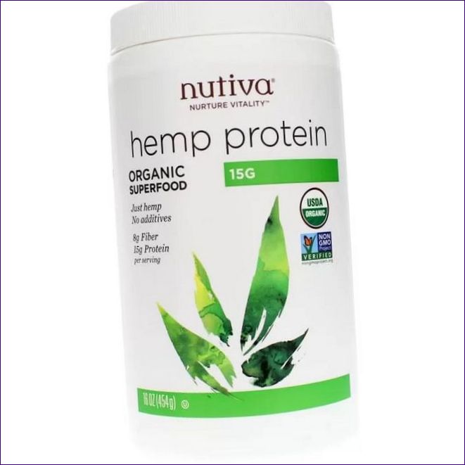 Конопен протеинов шейк Nutiva.webp