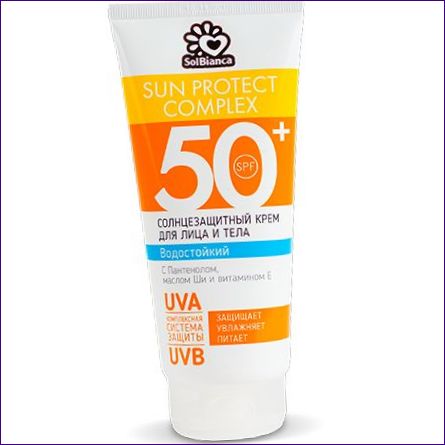 SolBianca Sun Protect Complex слънцезащитен крем за лице и тяло SPF 35