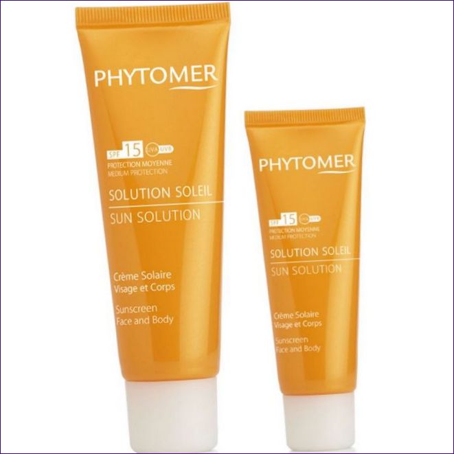 PHYTOMER Sun Solution Слънцезащитен крем SPF 15