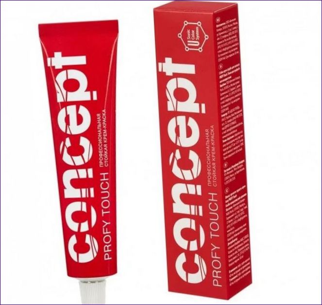 Concept Profy Touch color cream Професионална дълготрайна крем боя за коса 9.44 Vivid Copper Blonde