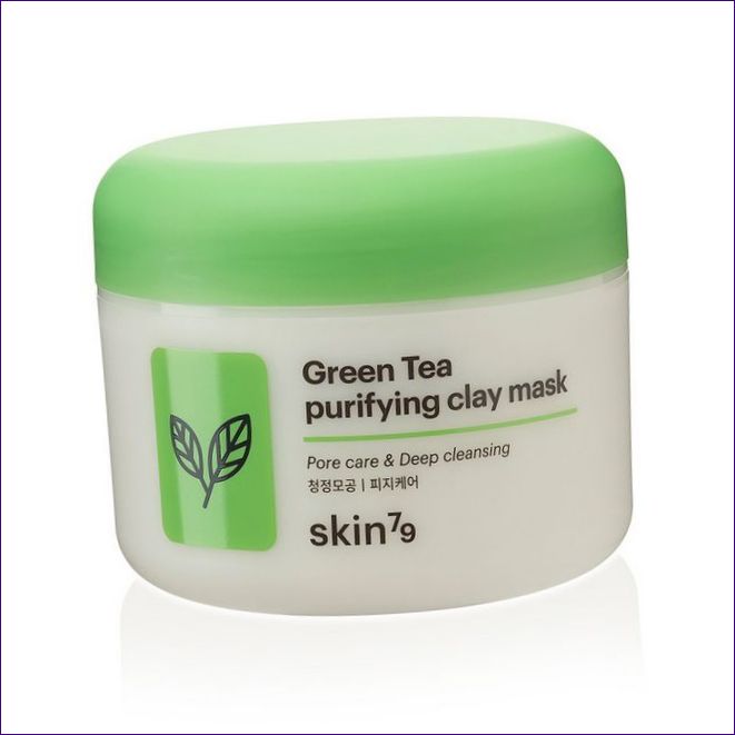 Skin79 Пречистваща глинена маска със зелен чай