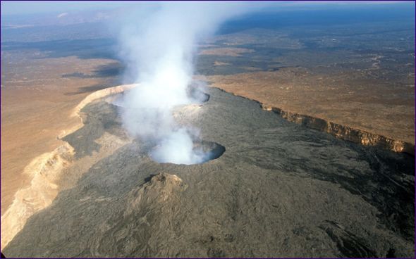 Вулканът Erta Ale