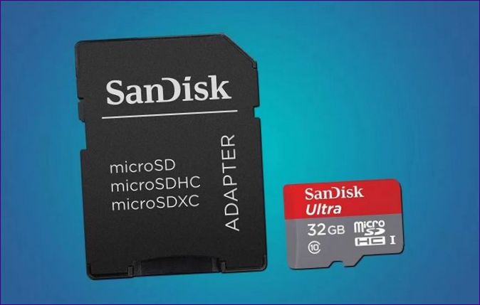 MicroSD, MicroSDHC и MicroSDXC