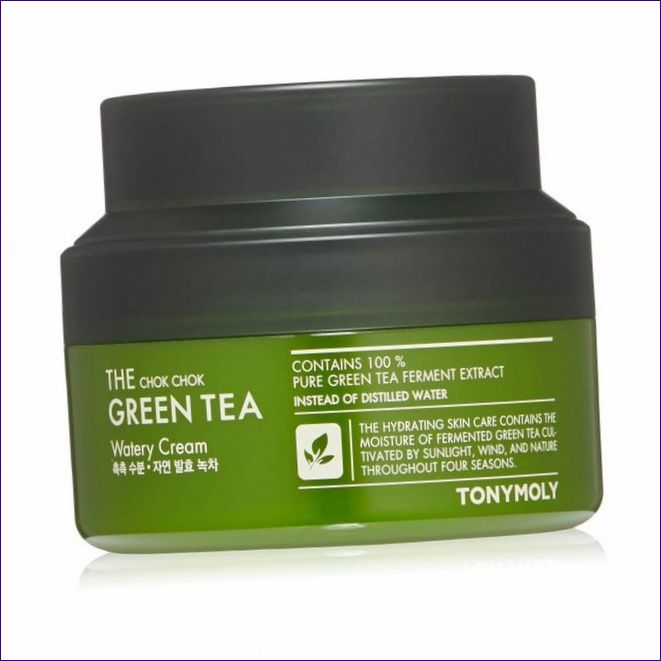 TONY MOLY Воден крем със зелен чай Chok Chok