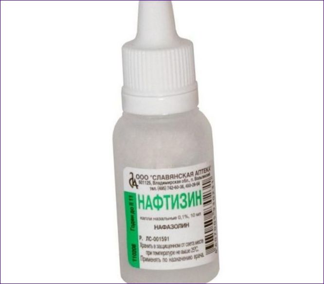 Нафазолин (нафтизин, санорин)