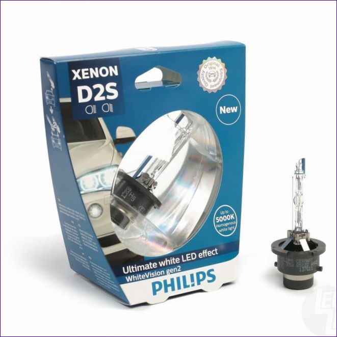 Philips WhiteVision gen2, 35W база D2S. 85122 WHV2S1