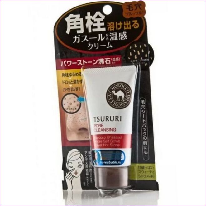 Крем за лице BCL Tsururi Поропочистващ крем за лице с термоефект